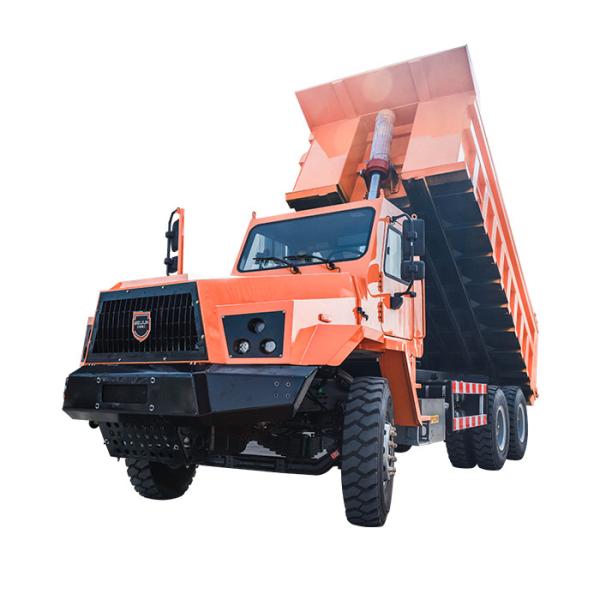 10JS220 Transmission  35Ton Underground Dump Truck 6*4 High Efficiency