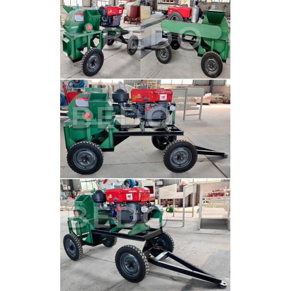 Переносная деревянная пиломашина 32 л.с. Дизельный двигатель 1500*1100*950 мм