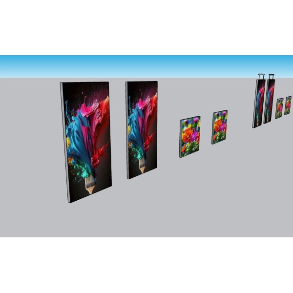 P2.6 Indoor ultra-thin double-sided LED display screen
