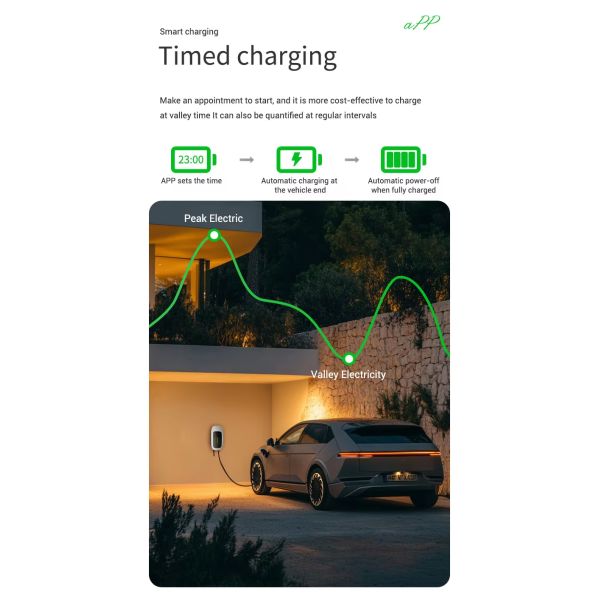 Wallbox AC Ev Car Charger 22kW 7kW 11kW 9kW Wall-mounted Fast Charging Station for Home Use EV Charger for Electric Cars