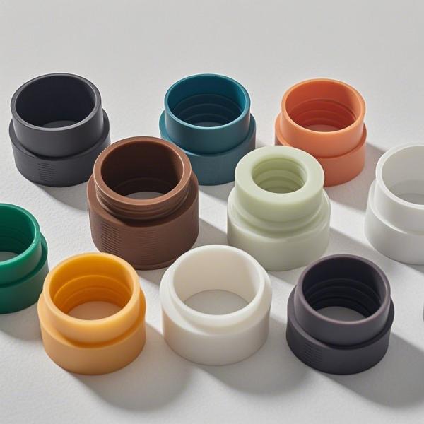 30 To 90 Shore A Custom Silicone Molded Parts With Temperature Chemical Resistance