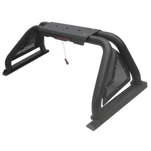 Black Steel Anti Nissan Navara Np300 Roll Bar Powder Coat Polished