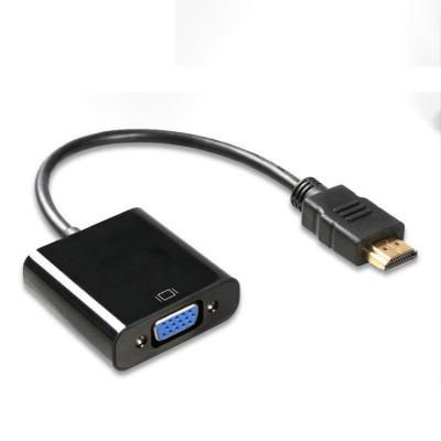 3.5mm HD ao cabo 1080P do conversor do adaptador de VGA sem conversor audio