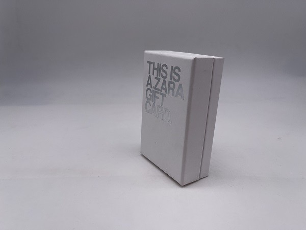 Recycled Gray Cardboard Hot Stamping Paper Packaging Box For Jewelry Package