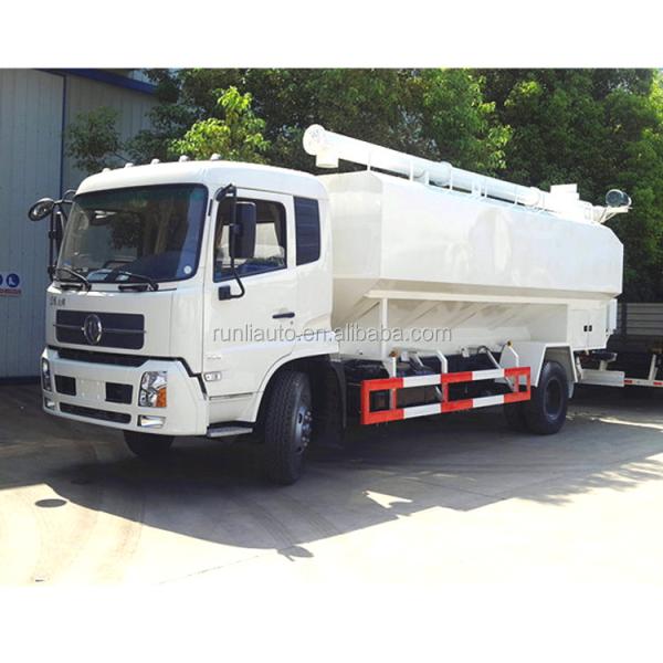 Diesel Livestock Feed Truck 6X4 4X2 Bulk Feed Truck Euro 4 98km/H 270HP