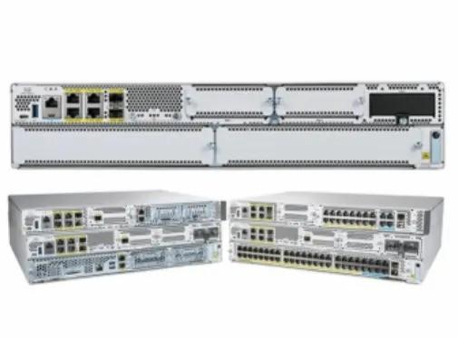 Encriptación WPA2 soportada C8300-1N1S-4T2X Servicio SD-WAN Router 1RU Plataforma con WPS