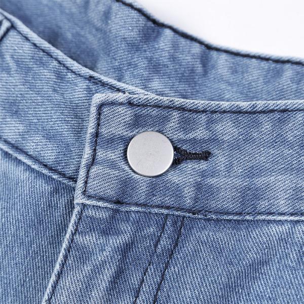 Джинсы женщины ноги Waisted Bespoke осени изготовителя высокие голубые широкие