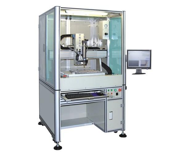 Double Liquid Automatic Dispensing Machine With Precise Stepper Motor 300*300*60 Mm