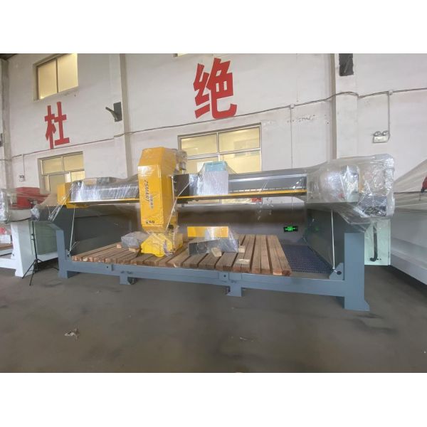 ZEUS 4+3 AXIS CNC CUTTING SAW 15KW+7.5KW 3200*2000MM CUT 100MM STONE CNC MACHINERY SAVE MONEY AND EFFORT FREE AFTER SALES TRAINING CUSTOM LOGO WARRANTY ONE YEAR SPINDLE CAMERA SUCTION SAW BLADE