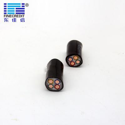 SWA da isolação do PVC do cabo distribuidor de corrente de baixa tensão de VV32 NYY 2.5mm2 6mm2 10mm2