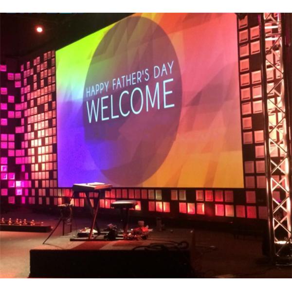 Фон 3 этапа в 1 стене СИД алюминиевой крытой встречи P3.91 видео-