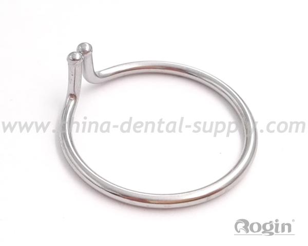Anel padrão de aço inoxidável dental da matriz para matrizes contornadas secionais dentais