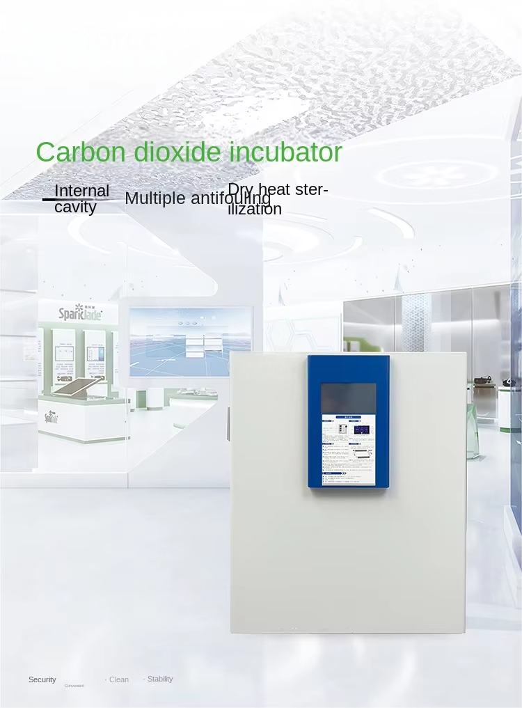 Carbon Dioxide Incubator 180 Dry Heat High Temperature Sterilization Gas Jacket Cell Culture