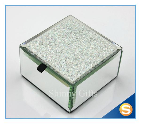 Mirror Jewelry Box Wedding Favor Gift