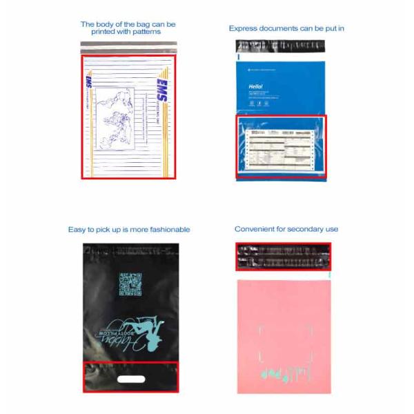 GDCX Cornstarch Mailers Biodegradable Packaging Polymailer Biodegrad Mail Bag Polymailer Mailing Bags Compostable Mailer Bag