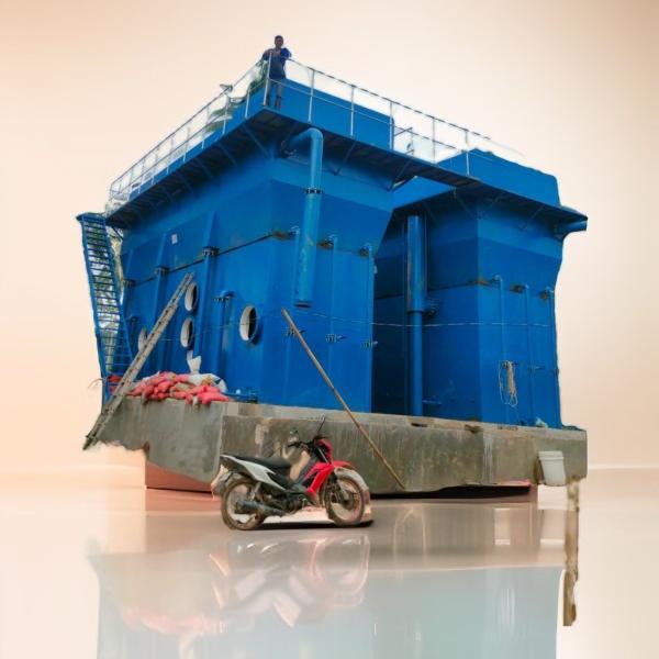 Compact PLC Controlled Flocculation Sedimentation River Water Treatment Plant