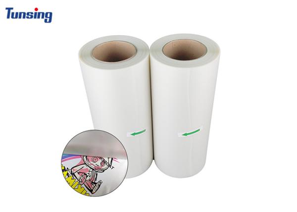 Double Side Matte Peel Immediately DTF PET Film Roll 60cm Hot Peel Heat Transfer DTF Film for Heat Transfer Printing