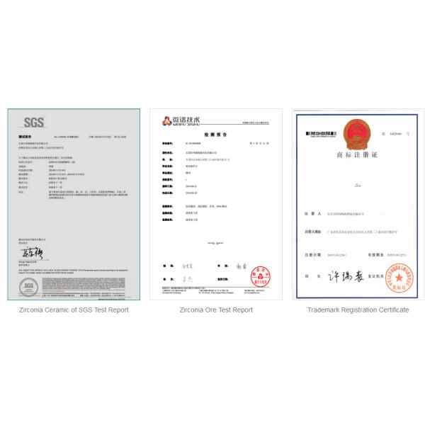 Блок высокотемпературной окиси Zirconia керамический для промышленных продуктов
