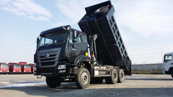HOHAN 30 - 40tons industrial Heavy Duty Tipper Dump Truck , Driving Axle HC16 AC16