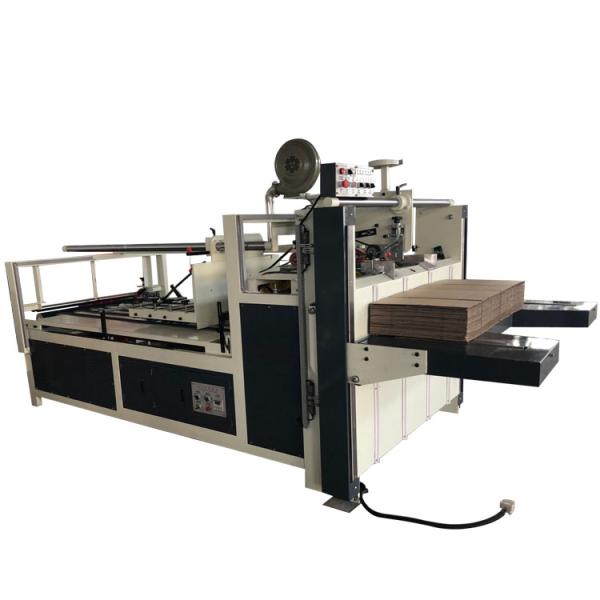 60m/Min Semi Auto Folder Gluer Machine With Automatic Digital Counter
