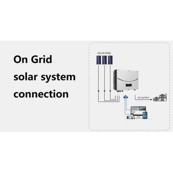 3KW к жилой системе панели солнечных батарей системы MPPT солнечной энергии 20KW гибридной