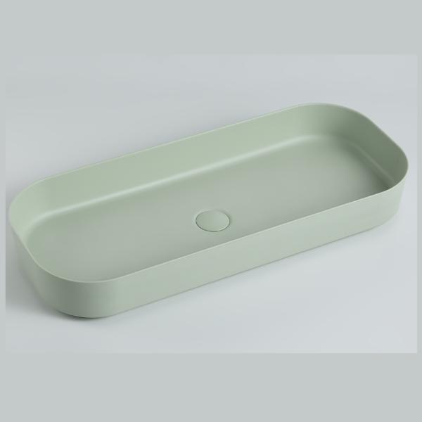 OEM Factory Melamine Resin Basin Sink Bathroom Sink Kitchen Wash Basin Heart Sink Ada Bathroom Sink Round Bowl Rack Full Cover Custom Sink Double Sink Basin