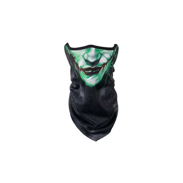 Sweat-proof Breathable Comfortable Pattern Outdoor Riding Bicycle Mouth Shield Motorcycle Face Mouth Shield Neck Head Scarf