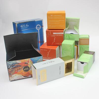 Laminating Embossing Luxury Cosmetic Packaging Boxes Chipboard Medicine Packaging Boxes
