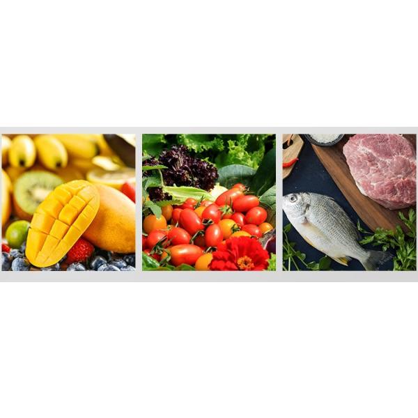 Commercial Undercounter Refrigerator Freezer 2 Door Self - Closing Energy Saving -12°C~-18°C