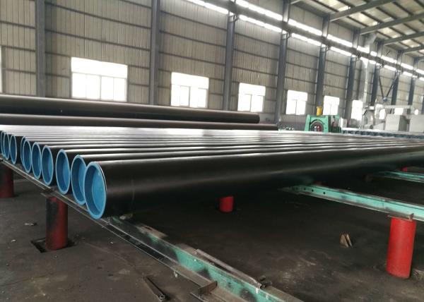 AWWA C210 AWWA C213 S275 ERW Black Welded Steel Pipe