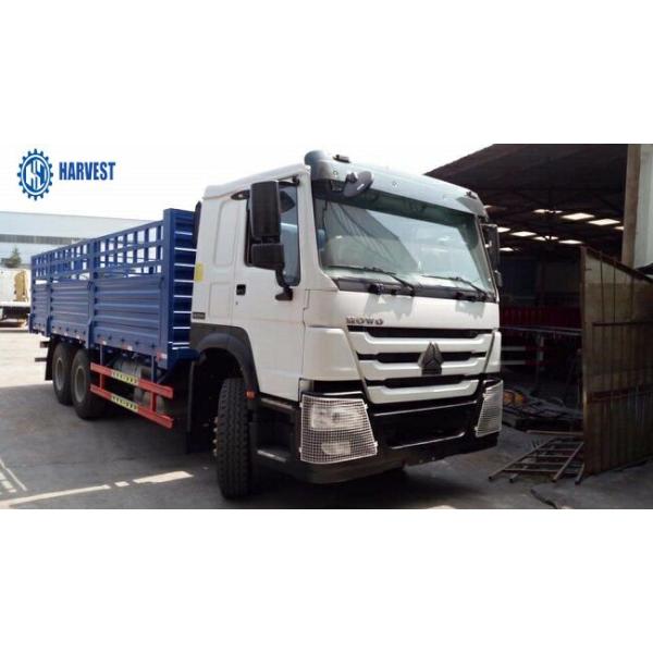 Max Speed 102km/H Sinotruk Howo 7600x2300x1400mm Heavy Cargo Truck