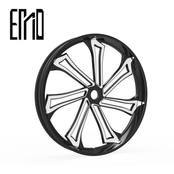 Acessório de motocicleta de personalização INCA LG-40 Roda de seis setores com superfície brilhante
