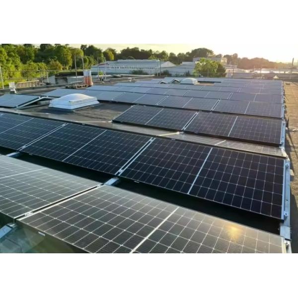 182mm Half Cut Cell Monocrystaline Silicon 420W-440W All Black Mono Solar Panel Module
