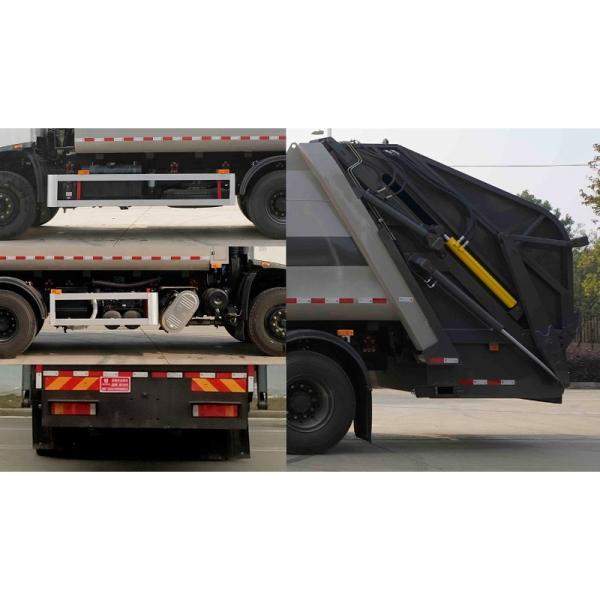 25000KG Compression Garbage Truck Garbage Compactor Vehicle With DDi75E260-60 Engine