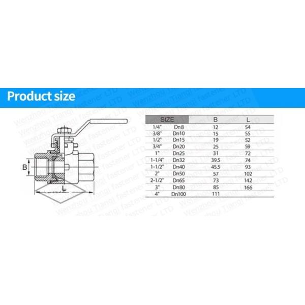 Stainless Steel 304 316 Ball Valve CF8M CF8 NPT BSPT Thread 1pc for Diaphragm Structure and Industrial Black