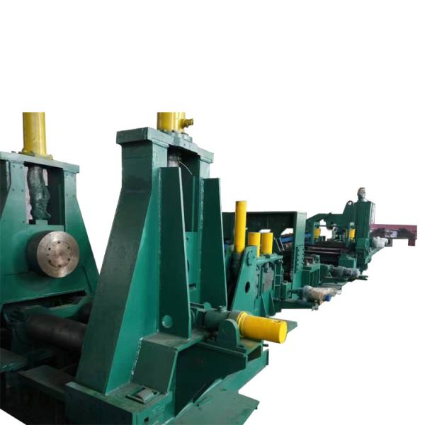 PLC Control Carbon Steel Tube Mill Equipment High Safety Level Type