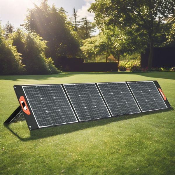 1230mm Camping Solar Kit 200W Foldable  Energy Outdoor Solar Power PV Module