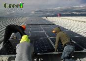Grelha híbrida 10kw Sistema solar Inverter Bateria Mppt Painéis solares Cabos PV