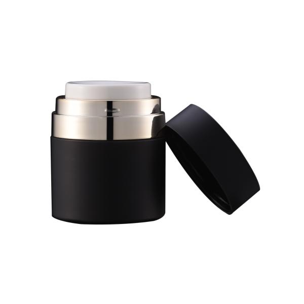 Frasco cosmético plástico 15G 30G 50G do creme cosmético do espaço livre do recipiente