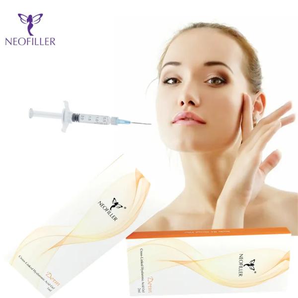Cross Linking Hyaluronic Acid Dermal Filler Wrinkle Reducer Injections