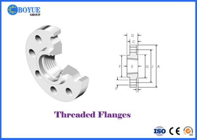 Hastelloy Alloy B2 Threaded Pipe Flange 8 Forged Long Service Lifetime