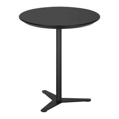 Círculo preto de Tomile tabela de extremidade da sala de visitas de uma altura de 26,59 polegadas para os restaurantes C130-6