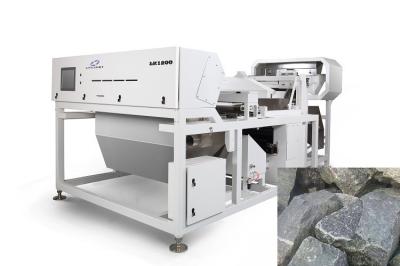 CE  ARM FPGA Processor Stone Color Sorter Automatic Dust Collection