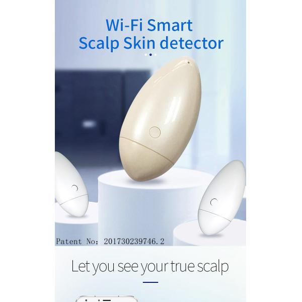 Magnification 500X Handheld Skin And Hair Analyzer Machine Wireless For White Hair