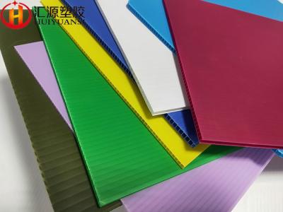 Impact Resistant Corrugated Plastic Packaging Sheets , Flexible Corrugated Plastic Sheets