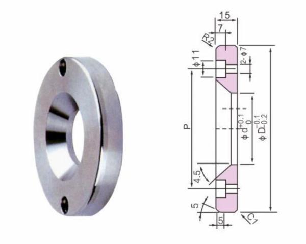 Type A Type B Die Casting Mold Parts Tempered HRC30 S45C Mold Locating Ring