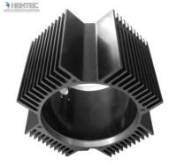 Anodized Aluminum Heatsink Extrusion Profile / Aluminum Star Heat Sink