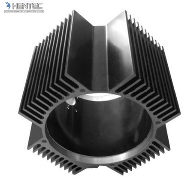 Анодированный алюминиевый профиль штранг-прессования Heatsink/алюминиевый теплоотвод звезды