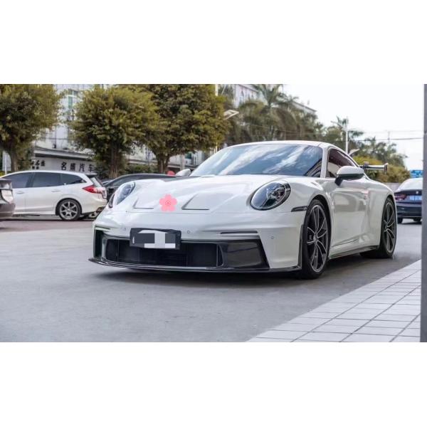 Repuestos de automóviles para Porsche 911 992 Kit de carrocería 992 Moderado estilo GT3 Fibra de carbono delanteros y traseros parachoques spoiler carcasa del capó