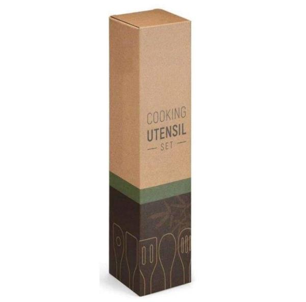 acacia Wooden Cooking Utensil Set Non Toxic Wooden Spatula For Nonstick